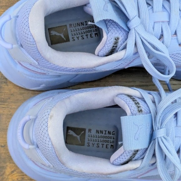 Puma RS-X Sneakers Monochrome Elektro Purple Women's 6.5 Running System - Picture 10 of 13